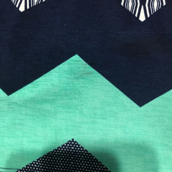 Patterned Zig-Zag Mini Dress - Picture 5 of 5